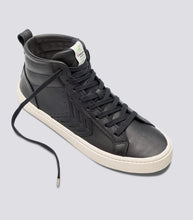 Load image into Gallery viewer, CATIBA High Black Premium Leather Sneaker Women

