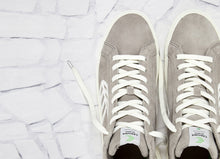 Load image into Gallery viewer, CATIBA High Cloud Grey Suede Ivory Logo Sneaker Women
