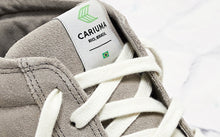 Load image into Gallery viewer, CATIBA High Cloud Grey Suede Ivory Logo Sneaker Men
