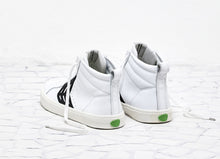 Load image into Gallery viewer, CATIBA High Off White Leather Black Logo Sneaker Men
