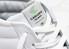 Load image into Gallery viewer, CATIBA High Off White Leather Black Logo Sneaker Women
