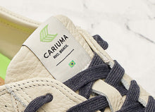 Load image into Gallery viewer, CATIBA Low Beige/Burgundy Premium Leather Sneaker Women

