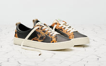 Load image into Gallery viewer, CATIBA Low Black/Leopard Premium Leather Sneaker Women
