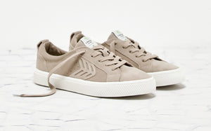 CATIBA Low Cloud Sand Suede Sneaker Men