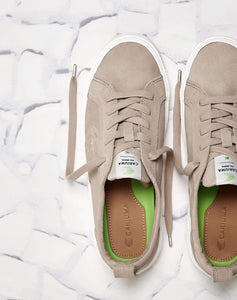 CATIBA Low Cloud Sand Suede Sneaker Women