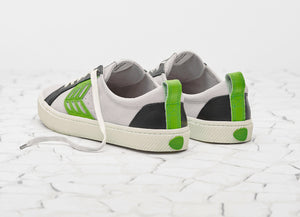 CATIBA Low Ice/Green Suede Sneaker Men