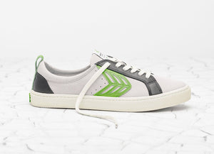 CATIBA Low Ice/Green Suede Sneaker Men