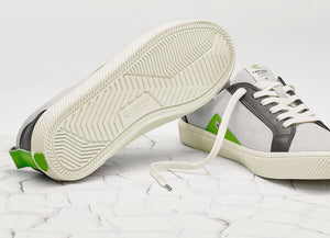 CATIBA Low Ice/Green Suede Sneaker Men