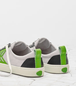 CATIBA Low Ice/Green Suede Sneaker Men