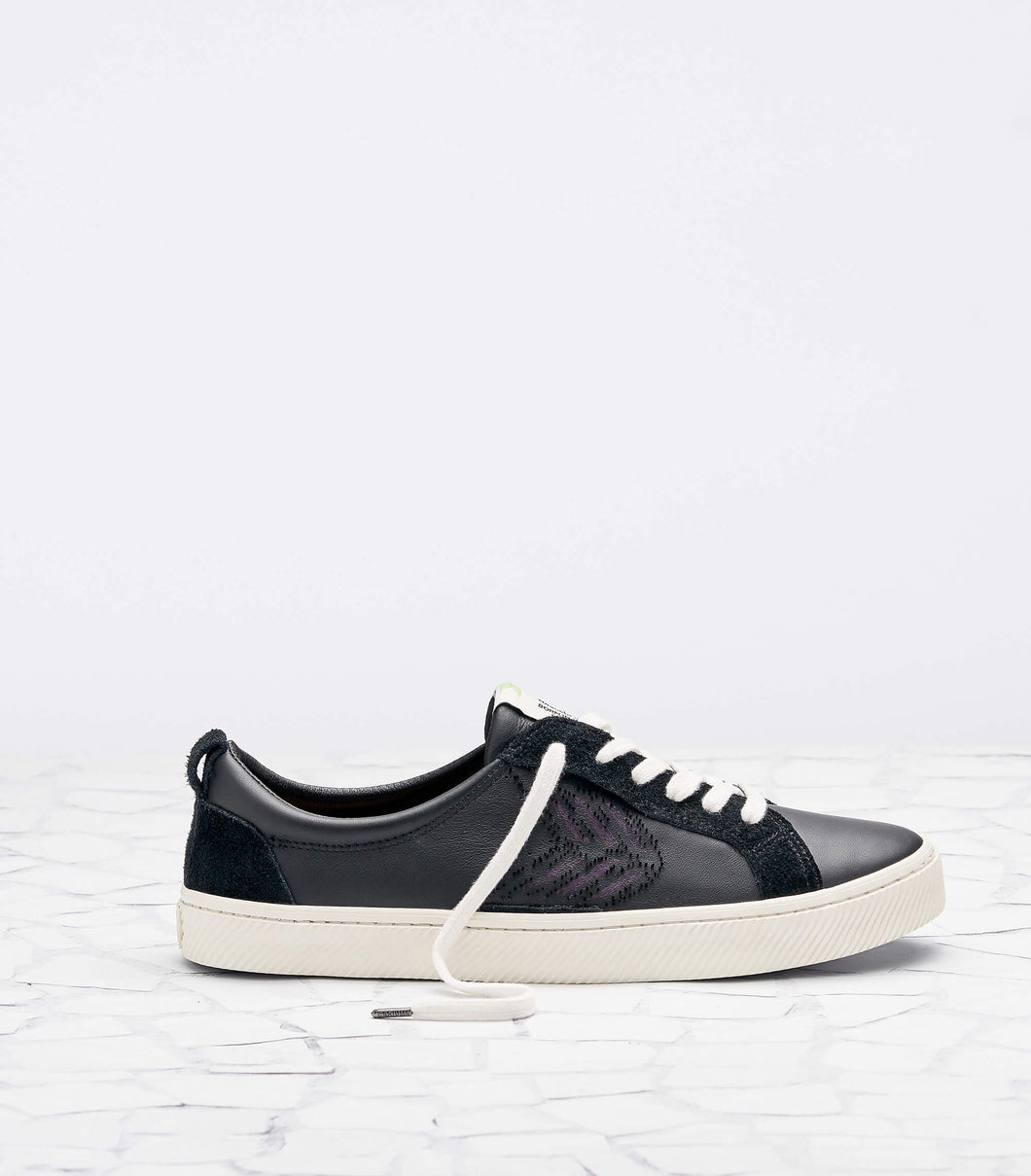 CATIBA Low Luka Sabbat Black Leather Women