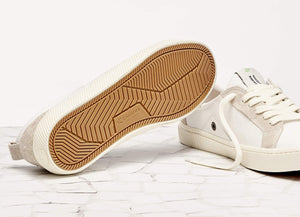 CATIBA Low Luka Sabbat White Leather Women