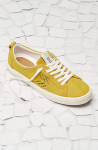 CATIBA Low Luka Sabbat Yellow Suede Women