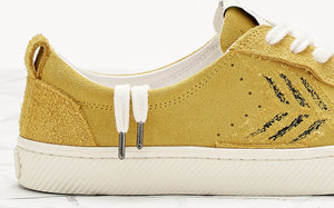 CATIBA Low Luka Sabbat Yellow Suede Men