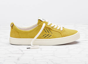 CATIBA Low Luka Sabbat Yellow Suede Women