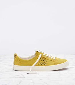 CATIBA Low Luka Sabbat Yellow Suede Women