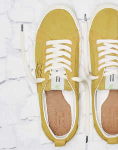CATIBA Low Luka Sabbat Yellow Suede Women