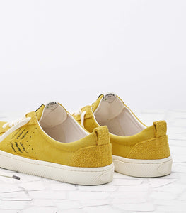 CATIBA Low Luka Sabbat Yellow Suede Women
