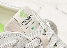 Load image into Gallery viewer, CATIBA Low Metallic Silver/White Leather Sneaker Women
