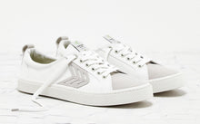 Load image into Gallery viewer, CATIBA Low Off White Canvas Ice Suede Accents Sneaker Men
