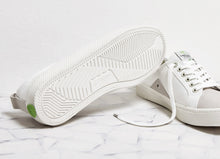 Load image into Gallery viewer, CATIBA Low Off White Canvas Ice Suede Accents Sneaker Women
