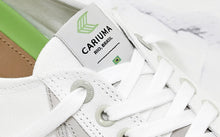 Load image into Gallery viewer, CATIBA Low Off White Canvas Ice Suede Accents Sneaker Women
