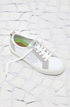 Load image into Gallery viewer, CATIBA Low Off White Leather Ice Suede Accents Sneaker Men
