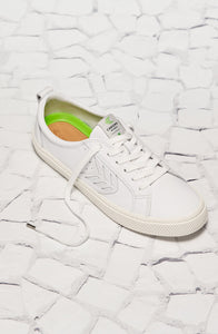 CATIBA Low Off White Leather Sneaker Men