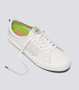 CATIBA Low Off White Leather Sneaker Men