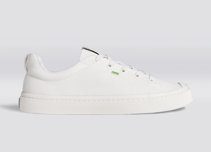 IBI Low Off White Knit Sneaker Women