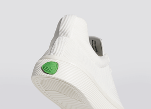 IBI Low Off White Knit Sneaker Women