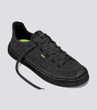 Load image into Gallery viewer, IBI Low Stone Black Knit Sneaker Women
