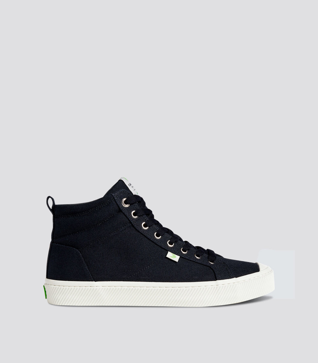 OCA High Black Canvas Sneaker Women