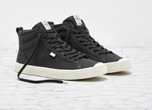 Load image into Gallery viewer, OCA High Black Premium Leather Sneaker Women
