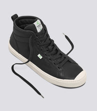 Load image into Gallery viewer, OCA High Black Premium Leather Sneaker Women
