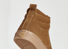 Load image into Gallery viewer, OCA High All Camel Suede Sneaker Men
