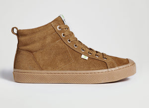 OCA High All Camel Suede Sneaker Women