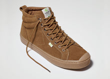 Load image into Gallery viewer, OCA High All Camel Suede Sneaker Men
