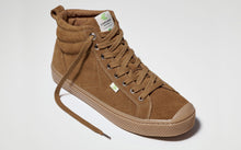 Load image into Gallery viewer, OCA High All Camel Suede Sneaker Men
