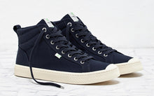 Load image into Gallery viewer, OCA High Navy Canvas Sneaker Men
