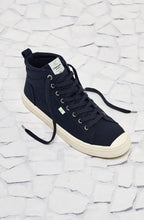 Load image into Gallery viewer, OCA High Navy Canvas Sneaker Women
