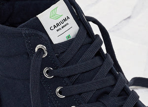 OCA High Navy Canvas Sneaker Women