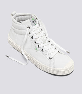 OCA High Off White Canvas Sneaker Men