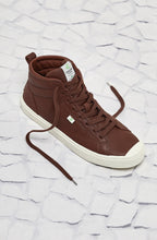 Load image into Gallery viewer, OCA High Red Brown Premium Leather Sneaker Men
