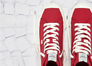 OCA High Red Canvas Sneaker Men