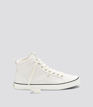 Load image into Gallery viewer, OCA High Stripe White Canvas Sneaker Men
