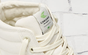 OCA High Stripe White Canvas Sneaker Men