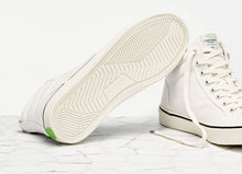 Load image into Gallery viewer, OCA High Stripe White Canvas Sneaker Women
