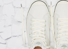 Load image into Gallery viewer, OCA High Stripe White Canvas Sneaker Women
