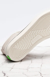 OCA High Stripe Off White Suede Sneaker Women