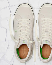Load image into Gallery viewer, OCA High Stripe Off White Suede Sneaker Women
